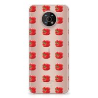 Nokia G50 Siliconen Case Paprika Red