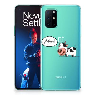 OnePlus 8T Telefoonhoesje met Naam Cow OnePlus 8T Telefoonhoesje met Naam Cow