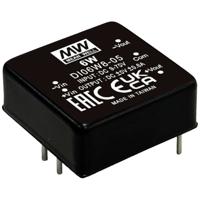 Mean Well DI06W8-15 DC/DC-converter, print 48 V/AC -15 V 0.2 A 6 W Aantal uitgangen: 2 x Inhoud 1 stuk(s)