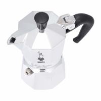 Bialetti Moka Express 0,06 l Aluminium, Zwart