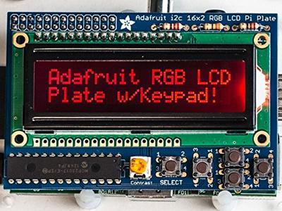 Adafruit RGB 16x2 LCD Keypad Kit Voor Raspberry Pi Negatieve Contrast Controle i2c