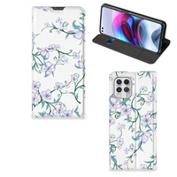 Motorola Moto G100 Uniek Smart Cover Blossom White - thumbnail