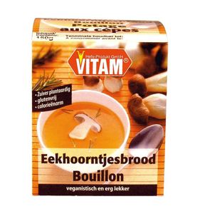 Eekhoorntjesbrood bouillon pasta