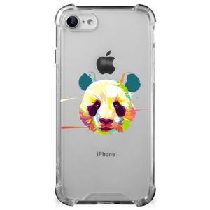 iPhone SE 2022/2020 | iPhone 8/7 Stevig Bumper Hoesje Panda Color