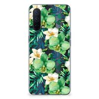 OnePlus Nord CE 5G TPU Case Orchidee Groen - thumbnail