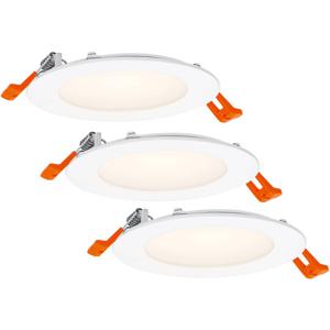 LEDVANCE 4058075629400 LED-inbouwlamp Set van 3 stuks LED LED vast ingebouwd 8 W Wit