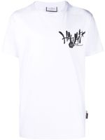 Philipp Plein t-shirt Hawaii SS en coton - Blanc