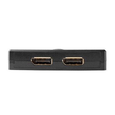 LINDY 2 Port DisplayPort 1.2 Bidirektionaler Switch DisplayPort-switch 2 + 2 poorten Bidirectioneel bruikbaar 3840 x 2160 Pixel