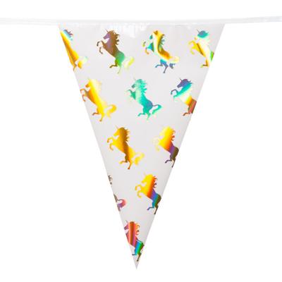 Boland PE vlaggenlijn - 4m - Eenhoorn - Universeel Thema Boland PE vlaggenlijn - 4m - Eenhoorn - Universeel Thema