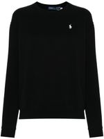 Polo Ralph Lauren sweat à motif Polo Pony - Noir - thumbnail