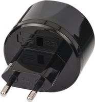 Brennenstuhl 1508500010 netstekker adapter Type A Type C (Europlug) Zwart - thumbnail