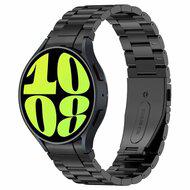 Stalen band met aansluitknop - Zwart - Samsung Galaxy Watch 4 - 40mm & 44mm