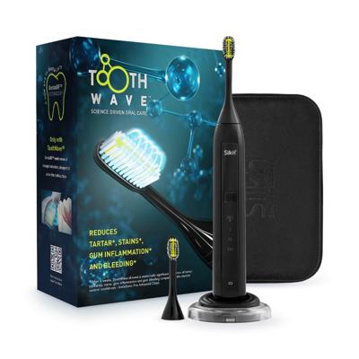 Silk'n ToothWave Volwassene Vibrerende tandenborstel Zwart Silk'n ToothWave Volwassene Vibrerende tandenborstel Zwart