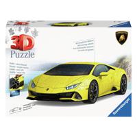 Ravensburger 3D Puzzel Huracan Evo Giallo, 108st. - thumbnail