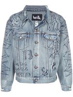 Haculla veste Tatted en denim - Bleu - thumbnail