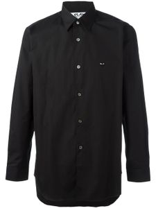 Comme Des Garçons Play chemise à logo brodé - Noir