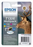 Inktcartridge Epson T1306 3 kleuren HC