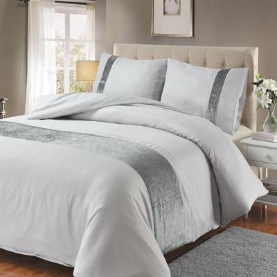 Fancy Embroidery Obi - Grijs Dekbedovertrek 1-persoons (140 x 200/220 cm + 1 kussensloop) Dekbedovertrek