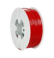 Verbatim PLA-filament 3D-printmateriaal - 2.85 mm, 1 kg, polymelkzuur, rood