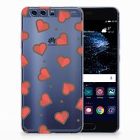 Huawei P10 Plus TPU bumper Hearts - thumbnail