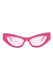 Dolce & Gabbana Eyewear lunettes de soleil à monture papillon - Rose