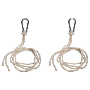 Hesperide Hangmat ophangsysteem - 300 cm - beige - ophangset - excl. hangmat