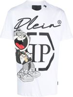 Philipp Plein t-shirt à logo Stone Money imprimé - Blanc