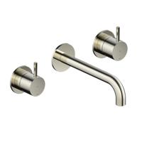 Hotbath Cobber inbouw Wastafelkraan Glanzend Nikkel CB005T-18