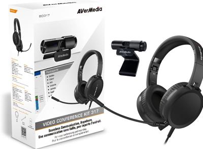 AVerMedia BO317 video conferencing systeem 2 MP Gepersonaliseerde videovergaderingssysteem