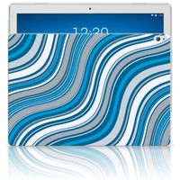 Lenovo Tab P10 Hippe Hoes Waves Blue - thumbnail