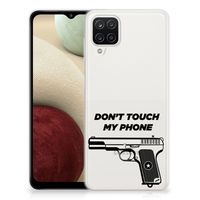 Samsung Galaxy A12 Silicone-hoesje Pistol DTMP - thumbnail