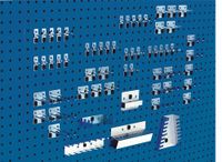 Bott Gereedschaphouder-assortiment | BxH mm | 10 haak/20 dubbele haak/10 div. houder | 60-delig | 1 stuk - 14031415 14031415