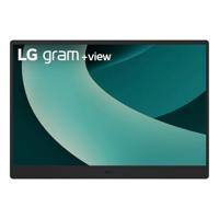 LG gram +View 17MT70, 17 inch draagbare monitor, 16:10, WQXGA 2.560x1.600, DCI-P3 99%, 350 cd/m² helderheid, USB Type-C