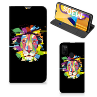 Samsung Galaxy M30s | M21 Magnet Case Lion Color - thumbnail