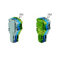 WAGO 2020-103/000-038 Connector, female Grijs, Blauw, Groen, Geel 50 stuk(s) - thumbnail