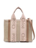 Chloé petit sac à main Woody - Tons neutres - thumbnail