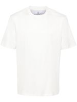 Brunello Cucinelli t-shirt en coton à col rond - Blanc