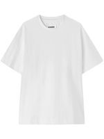 Jil Sander t-shirt en coton stretch à col rond - Blanc