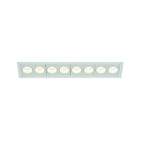 SLV Plafondinbouwlamp MILANDOS 8/LED-spot, schijnwerper, plafondspot, inbouwlamp, binnenverlichting, 3000 K, 1300 lm, wit