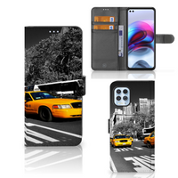 Motorola Moto G100 Flip Cover New York Taxi