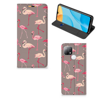 OPPO A15 Hoesje maken Flamingo