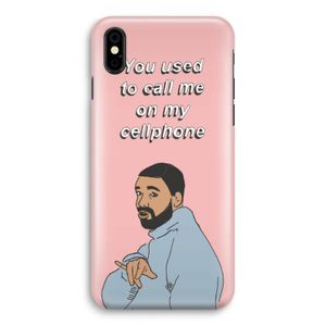 Hotline bling: iPhone X Volledig Geprint Hoesje