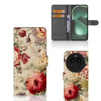 Hoesje voor OPPO Find X6 Pro Bloemen - thumbnail