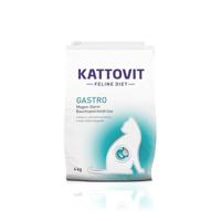 Kattovit - Gastro droogvoer voor katten | droogvoer voor katten ter ondersteuning van het maag-darmsysteem | dieetvoer als volledig voer voor volwassen katten | 4 kg