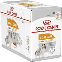 ROYAL CANIN CCN Coat Care Loaf - Wet Dog Food Pâté 12 x 85 g