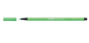 STABILO Pen 68, premium viltstift, licht groen, per stuk