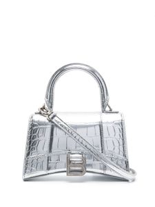 Balenciaga sac à main Hourglass XS - Argent