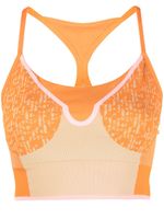 adidas by Stella McCartney brassière de sport TrueStrength Seamless - Orange - thumbnail