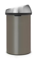 Brabantia Touch Bin Afvalemmer 60 Liter Vingerafdrukvrij - thumbnail