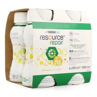 Resource Repair Vanille Fles 4x200ml - thumbnail